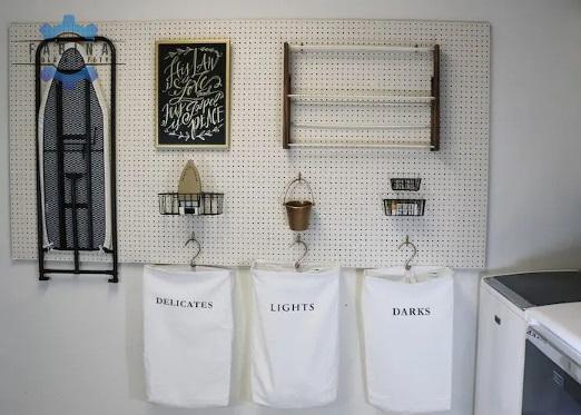 10+ Ý Tưởng Trang Trí Sáng Tạo Với Vách Lưới Pegboard